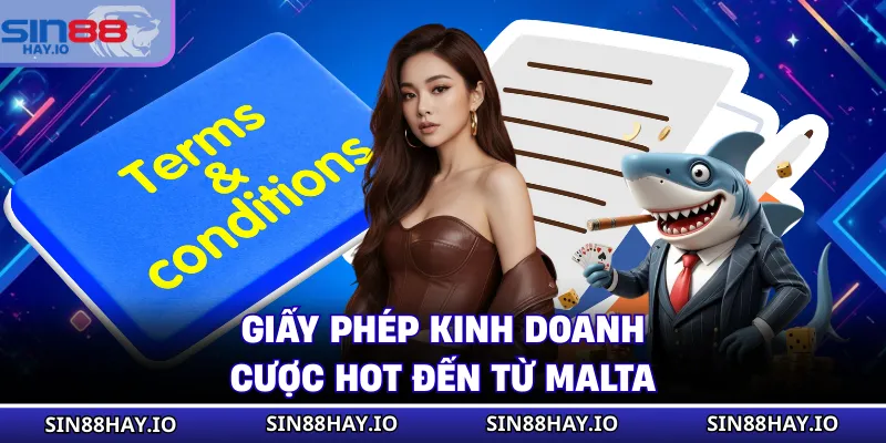 Giấy phép kinh doanh cược hot đến từ Malta