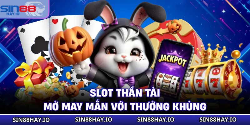 Slot thần tài mở may mắn với thưởng khủng