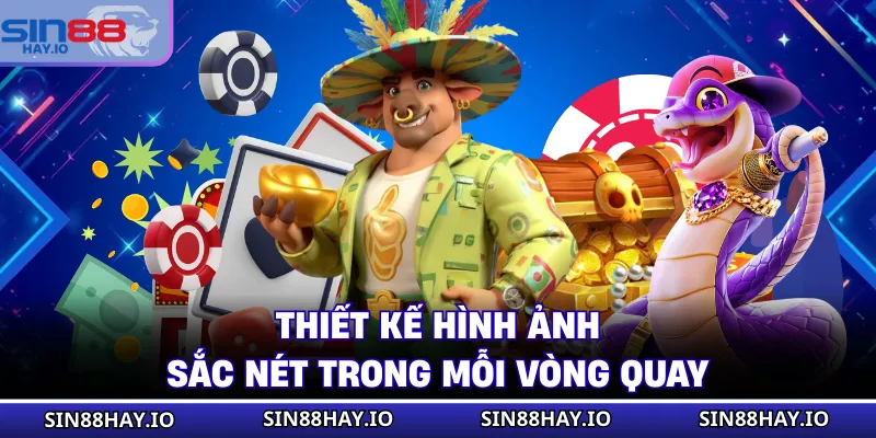 Nổ Hũ Là Gì? Cách Quay Thưởng Nhận Jackpot Khủng Ở SIN88 Thiết kế hình ảnh sắc nét trong mỗi vòng quay